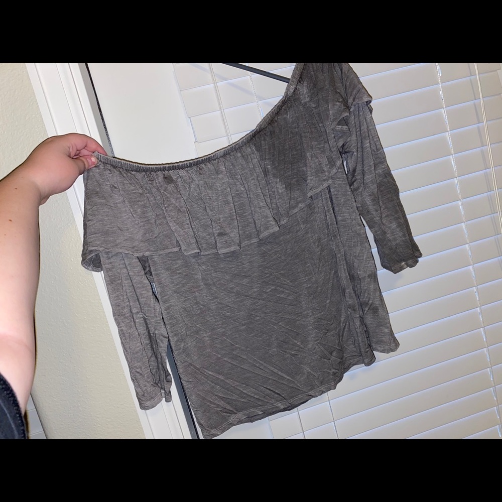 off the shoulder shirt